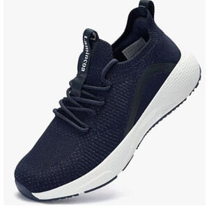 Lamincoa Women's Walking Sneakers Running Shoes, Navy, Size 8.5